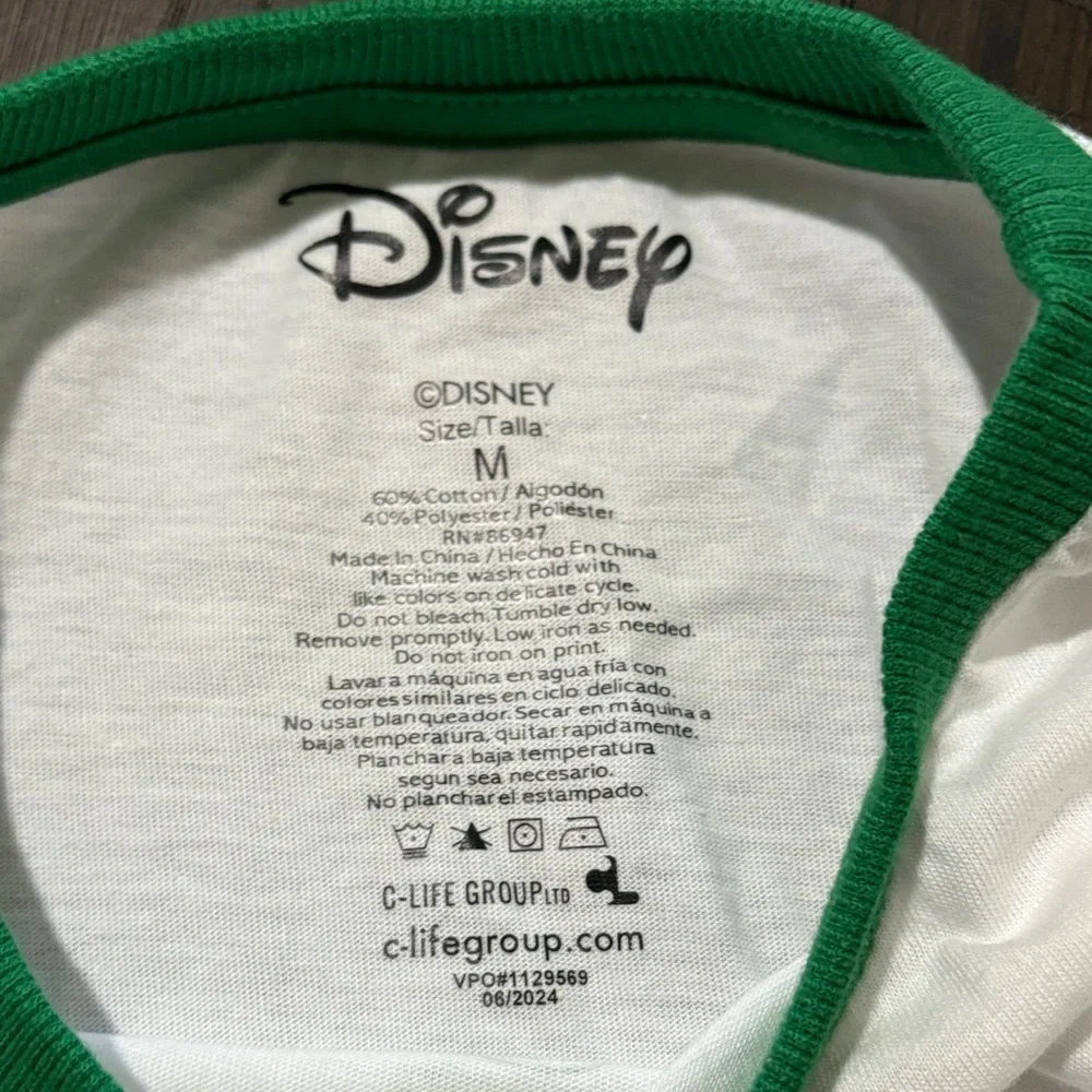Disney Green & White Mickey Tennis Club Tee and Two-Tone Shorts - Picture 4 of 4